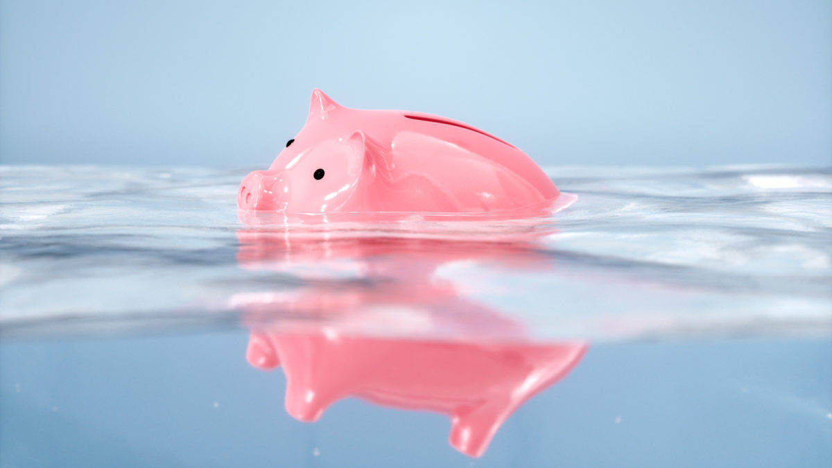 Piggy Bank Drowning
