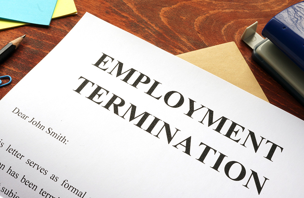 wrongful termination, fired, termnation, at-will, employment  